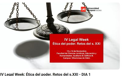 Intervención de Ana María Marcos. Ética del poder: entre la norma, la conciencia y la justicia